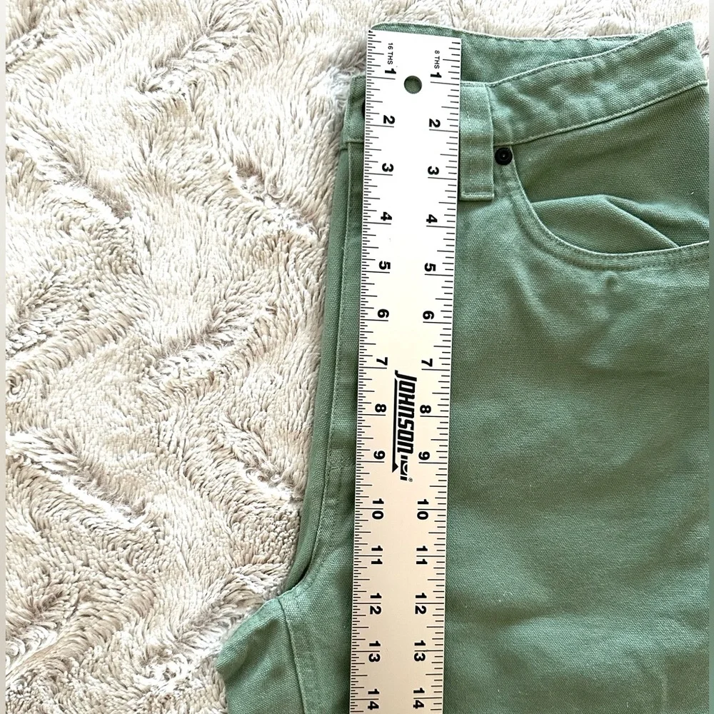 Empyre Jeans Sage Green Size 28 - Picture 5 of 7